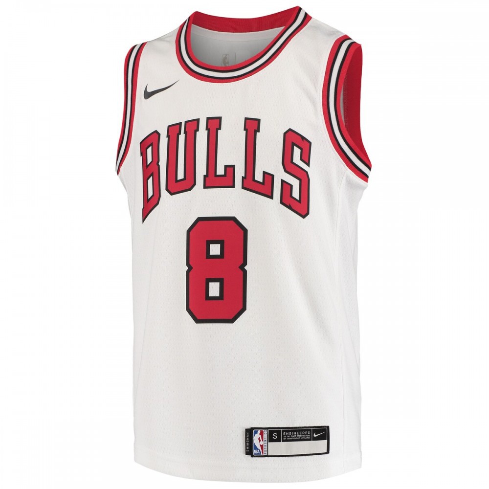 Zach LaVine Chicago Bulls Youth 2020/21 Swingman Jersey - Association Edition - White-Pro Kit Vault | Brand New 26/27 Sports Jerseys
